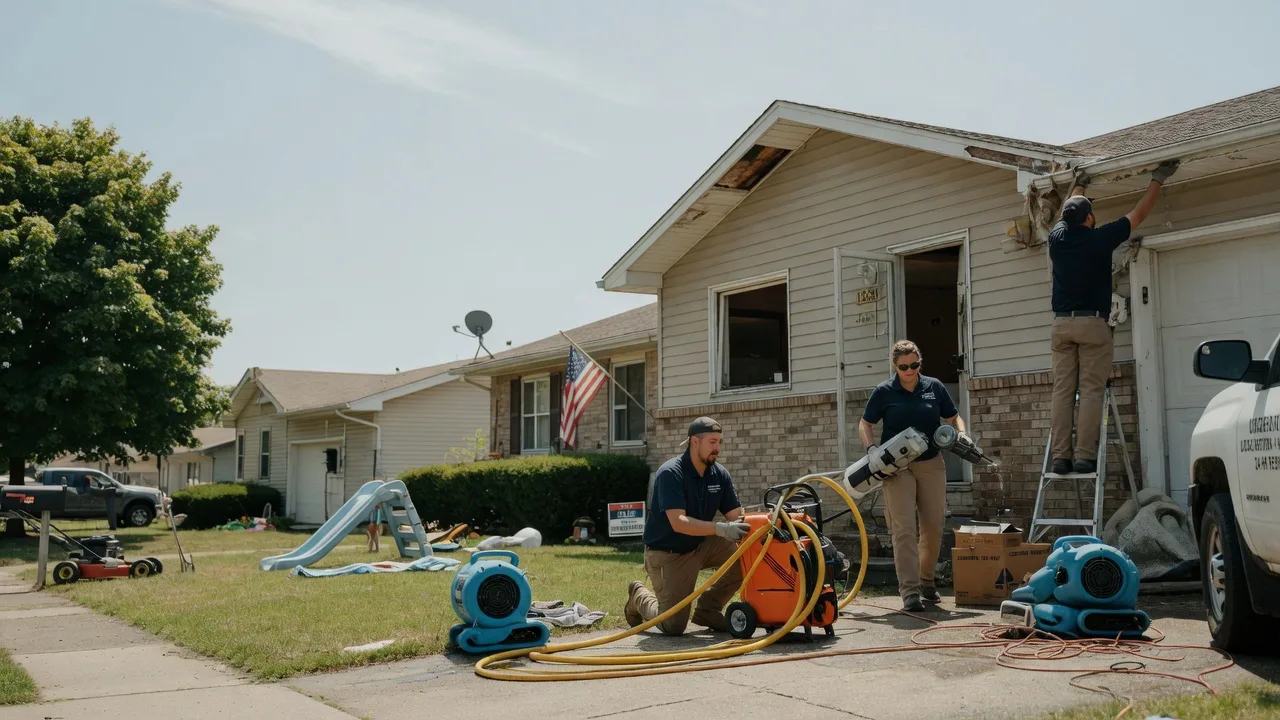 Water Damage Restoration in Marietta, IL near me